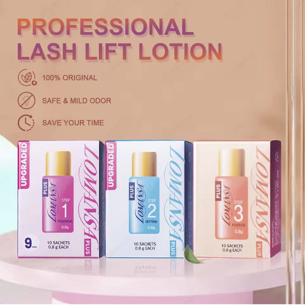 Lash Lifting Step 1&2&3-Lomansa